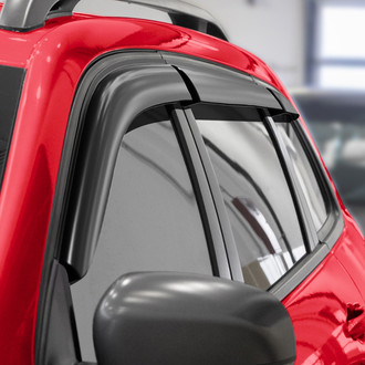 Voron Glass® - Tape-On Smoke Front and Rear Side Window Deflectors