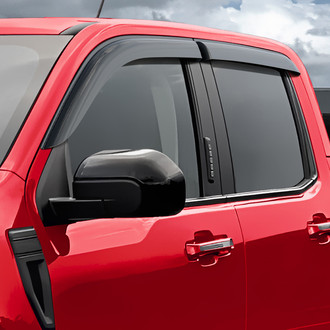 Voron Glass® - Tape-On Smoke Front and Rear Side Window Deflectors