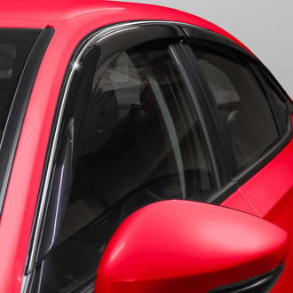 Voron Glass® - Tape-On Luxury Smoke Front and Rear Side Window Deflectors