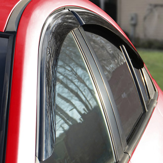 Voron Glass® - Tape-On Luxury Smoke Front and Rear Side Window Deflectors