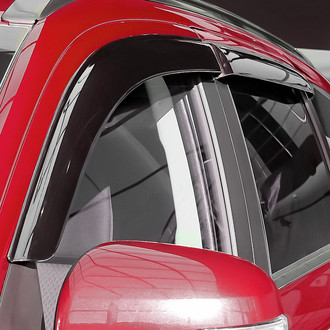 Voron Glass® - Tape-On Luxury Smoke Front and Rear Side Window Deflectors