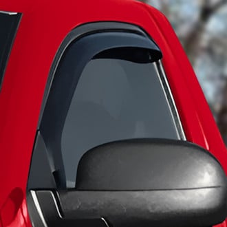 Voron Glass® - In-Channel Smoke Front Side Window Deflectors