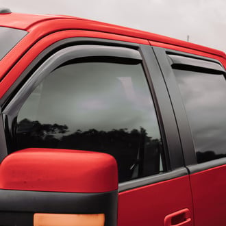 Voron Glass® - In-Channel Smoke Side Window Deflectors