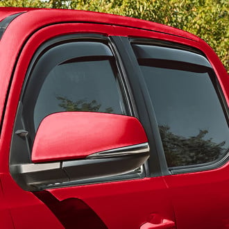 Voron Glass® - In-Channel Smoke Front and Rear Side Window Deflectors