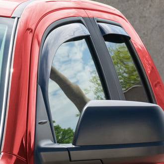 Voron Glass® - In-Channel Smoke Front and Rear Side Window Deflectors