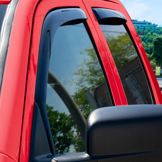 Voron Glass® - In-Channel Smoke Front and Rear Side Window Deflectors