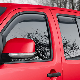 Voron Glass® - In-Channel Smoke Front and Rear Side Window Deflectors