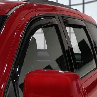 Voron Glass® - In-Channel Smoke Front and Rear Side Window Deflectors