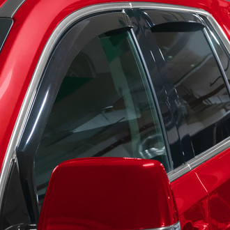 Voron Glass® - In-Channel Smoke Front and Rear Side Window Deflectors