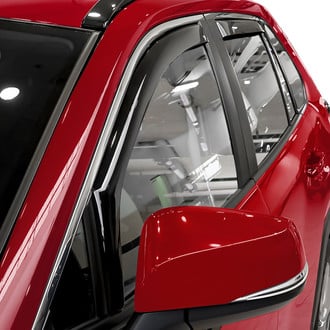 Voron Glass® - In-Channel Smoke Front and Rear Side Window Deflectors