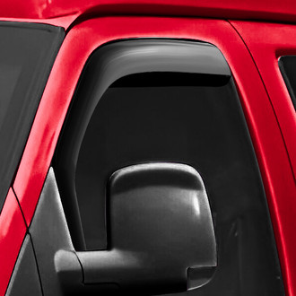 Voron Glass® - In-Channel Smoke Front Side Window Deflectors
