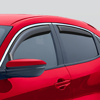 Voron Glass® - In-Channel Smoke Front and Rear Side Window Deflectors
