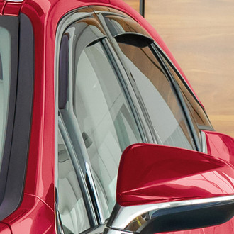 Voron Glass® - In-Channel Smoke Front and Rear Side Window Deflectors