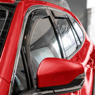Voron Glass® - In-Channel Smoke Front and Rear Side Window Deflectors