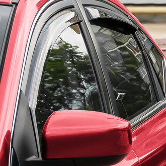 Voron Glass® - In-Channel Smoke Front and Rear Side Window Deflectors