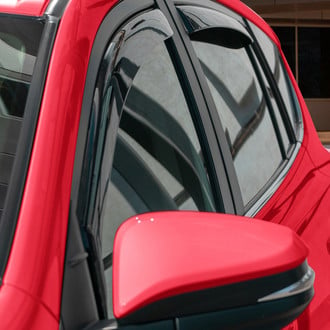 Voron Glass® - In-Channel Smoke Front and Rear Side Window Deflectors