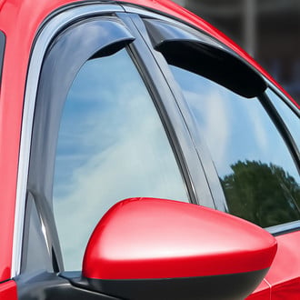 Voron Glass® - In-Channel Smoke Front and Rear Side Window Deflectors