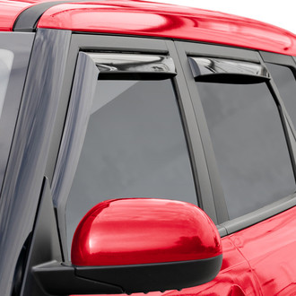 Voron Glass® - In-Channel Smoke Front and Rear Side Window Deflectors