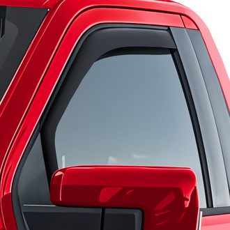 Voron Glass® - In-Channel Smoke Front Side Window Deflectors