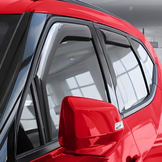 Voron Glass® - In-Channel Smoke Front and Rear Side Window Deflectors
