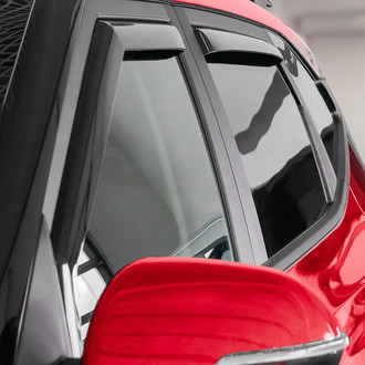Voron Glass® - In-Channel Smoke Front and Rear Side Window Deflectors