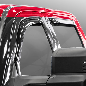 Voron Glass® - In-Channel Smoke Front and Rear Side Window Deflectors