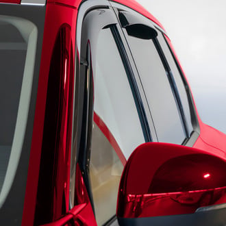 Voron Glass® - In-Channel Smoke Front and Rear Side Window Deflectors