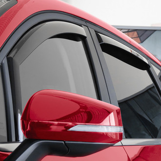 Voron Glass® - In-Channel Smoke Front and Rear Side Window Deflectors