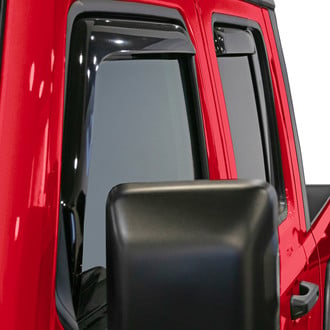 Voron Glass® - In-Channel Smoke Front and Rear Side Window Deflectors