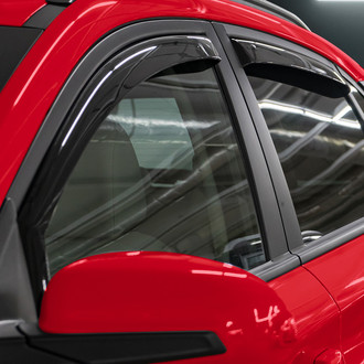 Voron Glass® - In-Channel Smoke Front and Rear Side Window Deflectors