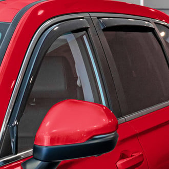 Voron Glass® - In-Channel Smoke Front and Rear Side Window Deflectors