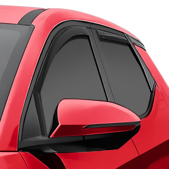 Voron Glass® - In-Channel Smoke Front and Rear Side Window Deflectors