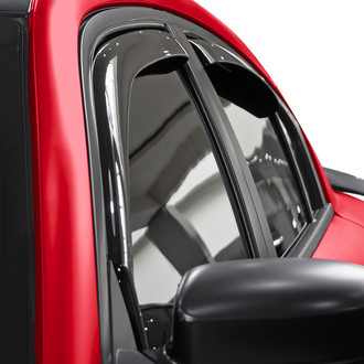 Voron Glass® - In-Channel Smoke Front and Rear Side Window Deflectors