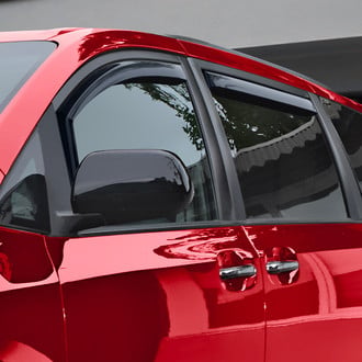 Voron Glass® - In-Channel Smoke Front and Rear Side Window Deflectors