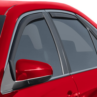 Voron Glass® - In-Channel Smoke Front and Rear Side Window Deflectors