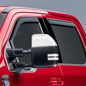 Voron Glass® - In-Channel Smoke Front and Rear Side Window Deflectors
