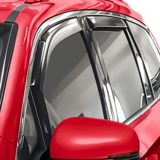 Voron Glass® - In-Channel Smoke Front and Rear Side Window Deflectors