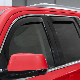 Voron Glass® - In-Channel Smoke Front and Rear Side Window Deflectors