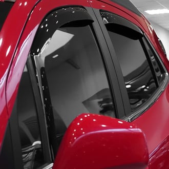 Voron Glass® - In-Channel Smoke Front and Rear Side Window Deflectors