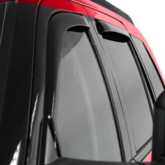 Voron Glass® - In-Channel Smoke Front and Rear Side Window Deflectors