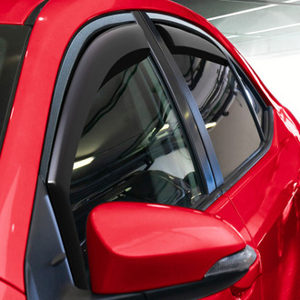 Voron Glass® - In-Channel Smoke Front and Rear Side Window Deflectors