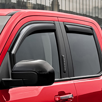 Voron Glass® - In-Channel Smoke Front and Rear Side Window Deflectors