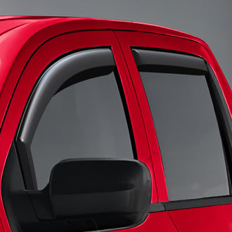 Voron Glass® - In-Channel Smoke Front and Rear Side Window Deflectors