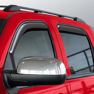Voron Glass® - In-Channel Smoke Front and Rear Side Window Deflectors