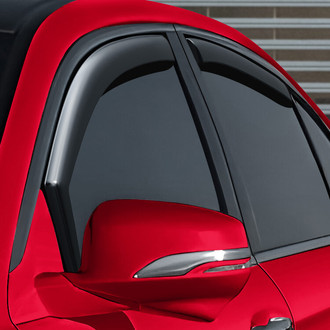 Voron Glass® - In-Channel Smoke Front and Rear Side Window Deflectors