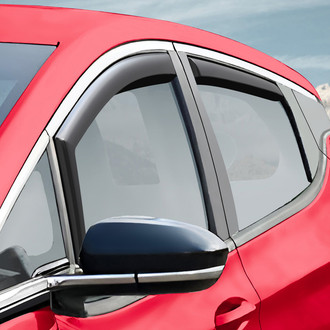 Voron Glass® - In-Channel Smoke Front and Rear Side Window Deflectors
