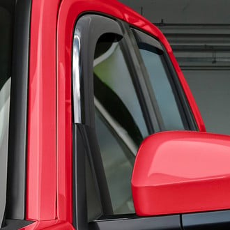 Voron Glass® - In-Channel Smoke Front and Rear Side Window Deflectors