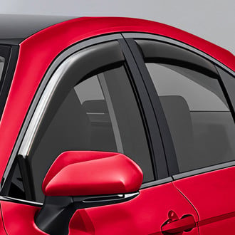 Voron Glass® - In-Channel Smoke Front and Rear Side Window Deflectors