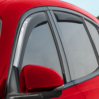Voron Glass® - In-Channel Smoke Front and Rear Side Window Deflectors