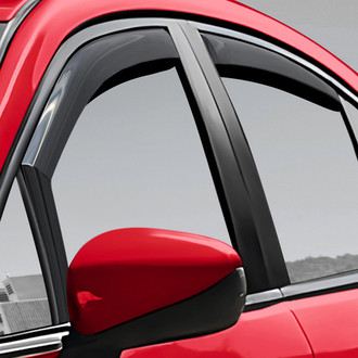 Voron Glass® - In-Channel Smoke Front and Rear Side Window Deflectors